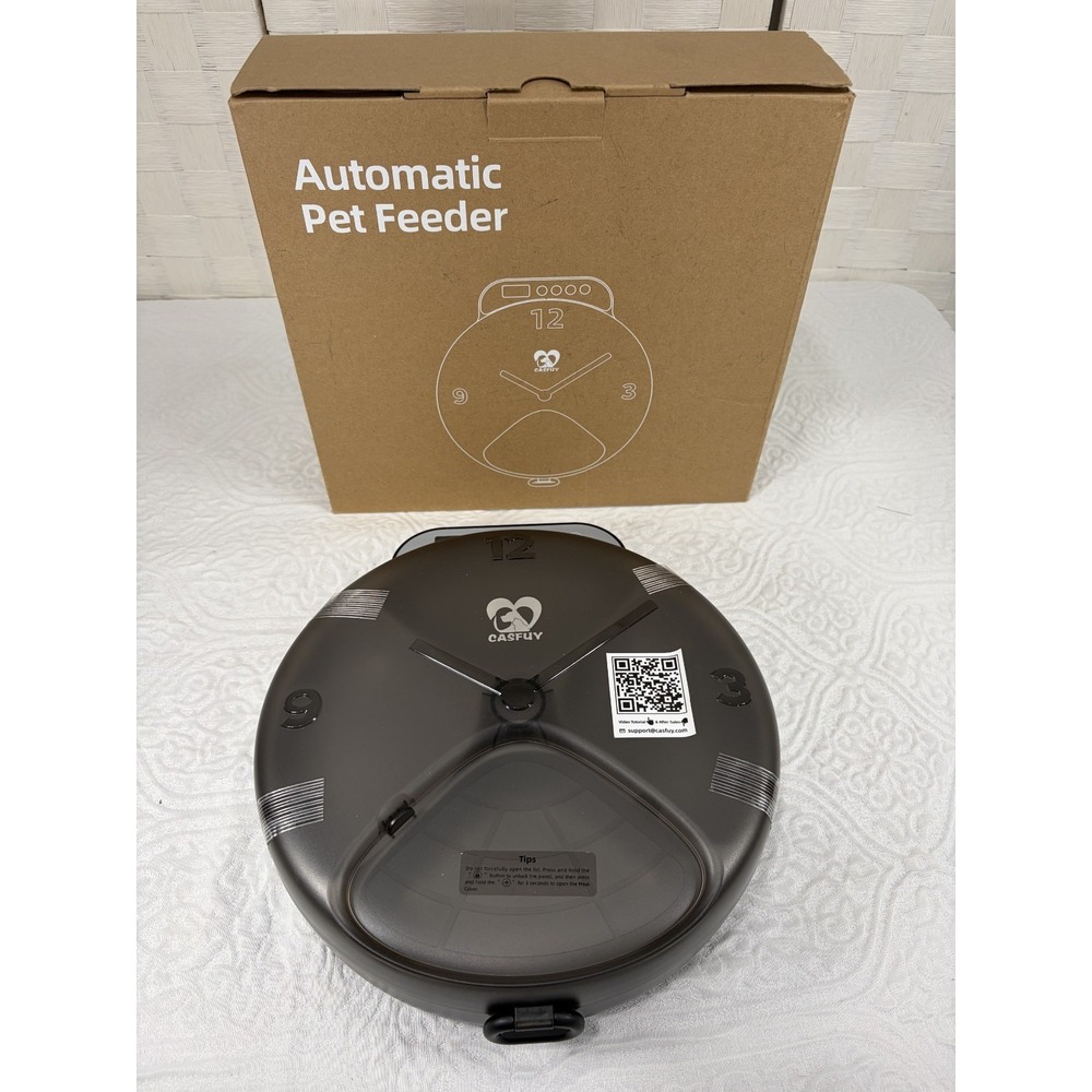 Automatic Pet Feeder Casfuy black Shenzhen E-Lirking Net Tech Co.